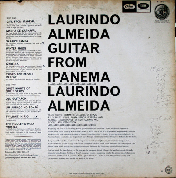 Release: Guitar From Ipanema-Vinyl-US-None-ST 2197, ST-2197-7326244