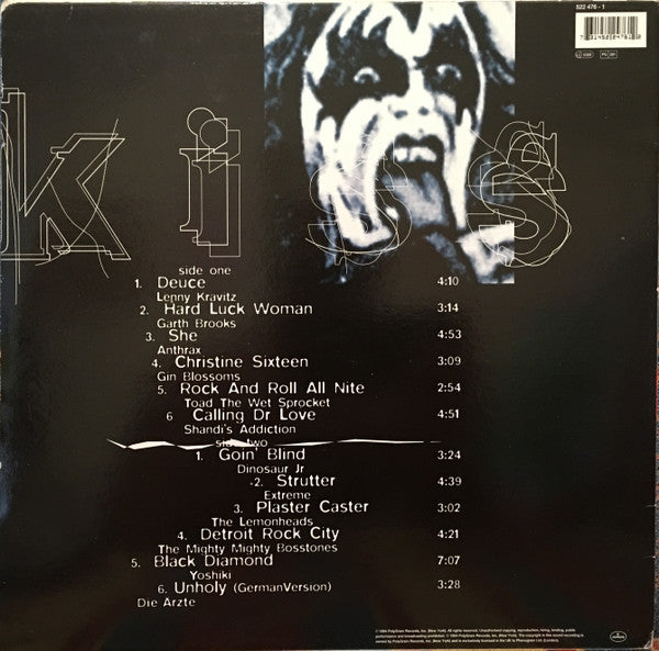 Release: Kiss My Ass: Classic Kiss Regrooved-Vinyl-Germany-1994-522 476-1-5783112
