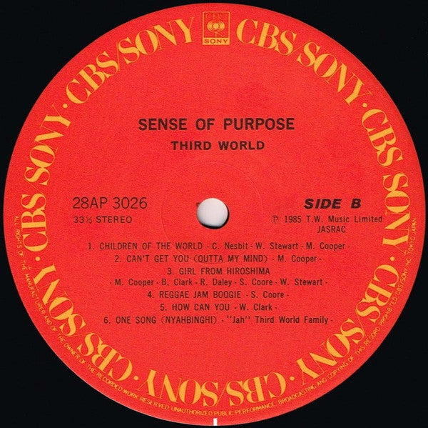 Sense Of Purpose