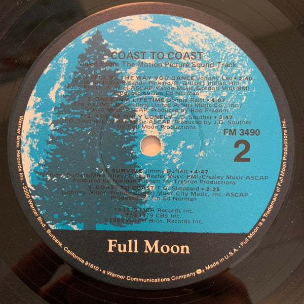 Coast To Coast (Music From The Motion Picture Soundtrack)