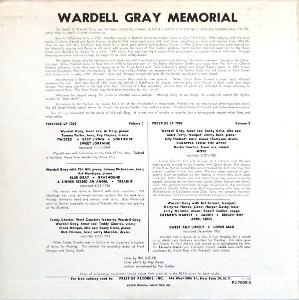 Memorial Volume Two