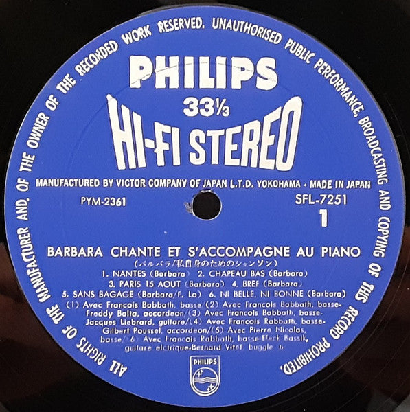 Barbara Chante Barbara