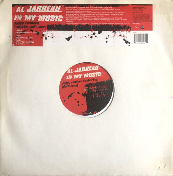Master Release: In My Music by Al Jarreau