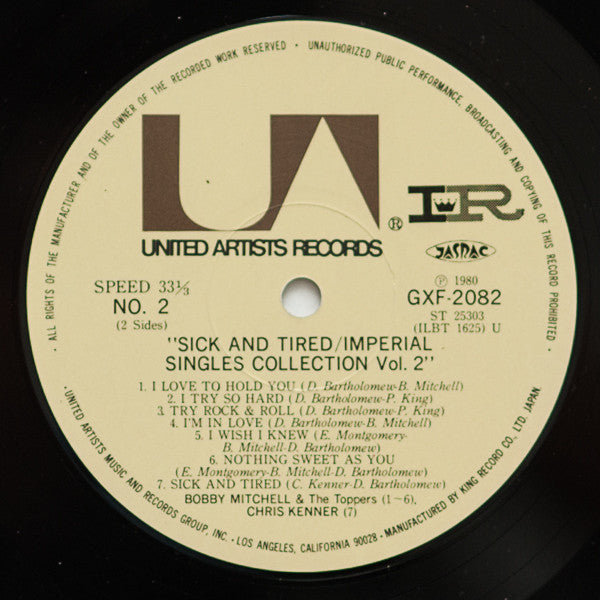 Sick And Tired - Imperial Singles Collection Vol. 2