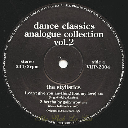 Dance Classics Analogue Collection Vol.2