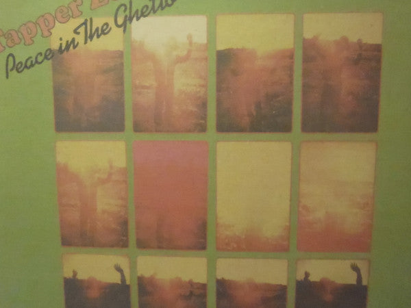 Master Release: Peace In The Ghetto by Tapper Zukie
