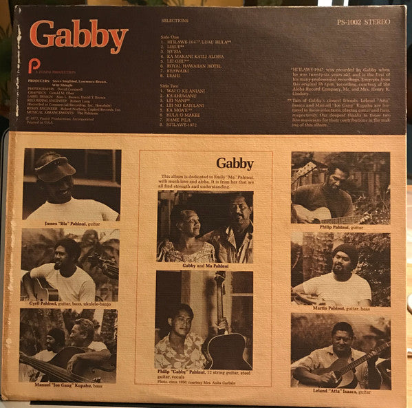 Master Release: Gabby by Gabby Pahinui