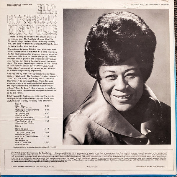 Master Release: Misty Blue by Ella Fitzgerald