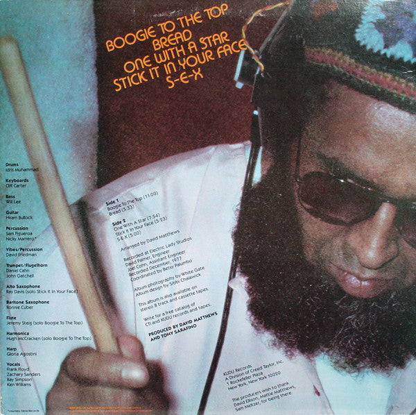 Master Release: Boogie To The Top by Idris Muhammad