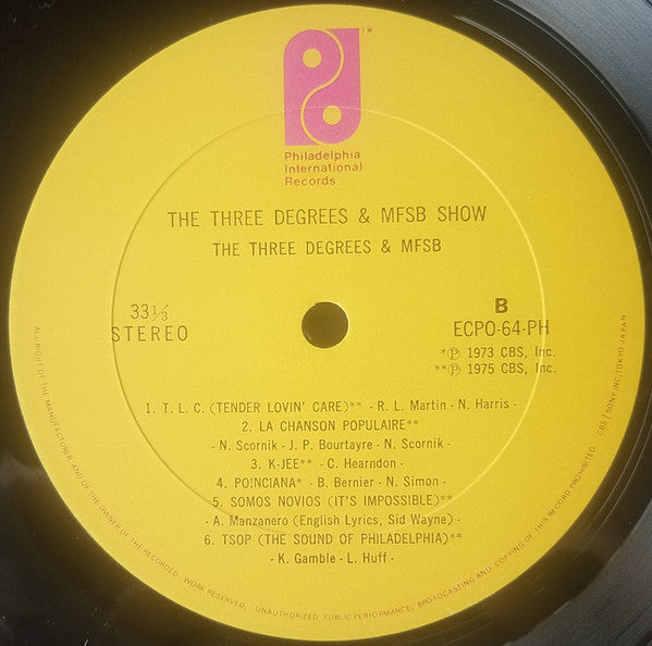 The Three Degrees & MFSB Show - Vol. 2