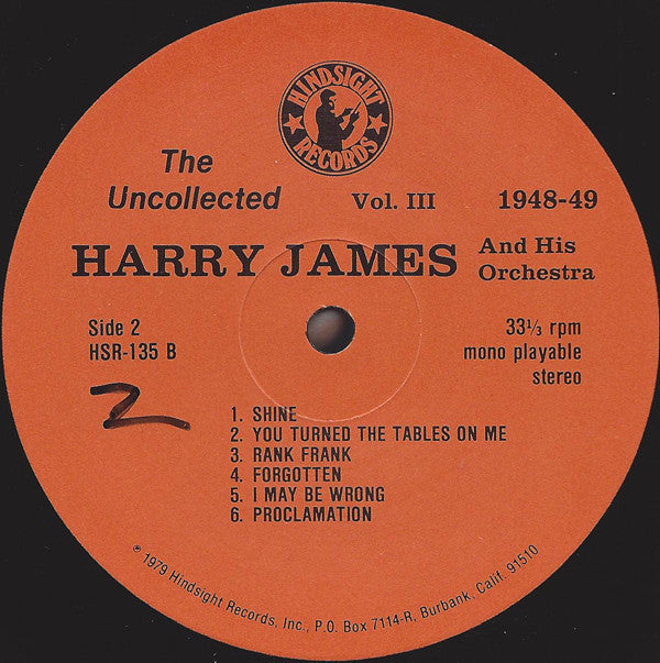 The Uncollected Harry James, Vol. 3, 1948-49