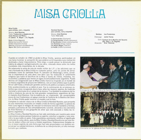 Master Release: Misa Criolla by Various