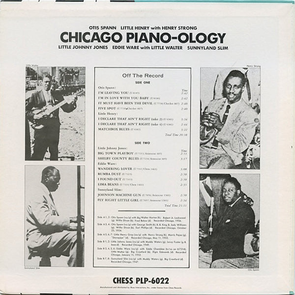 Chicago Piano-ology