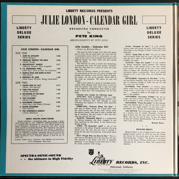 Calendar Girl