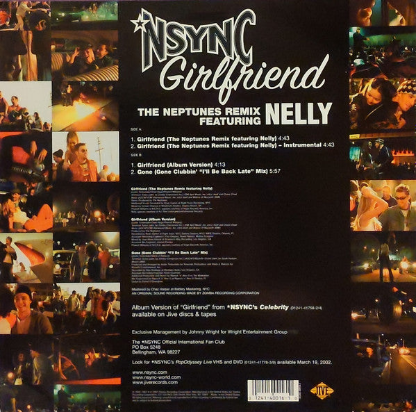 Master Release: Girlfriend (The Neptunes Remix) by *NSYNC
