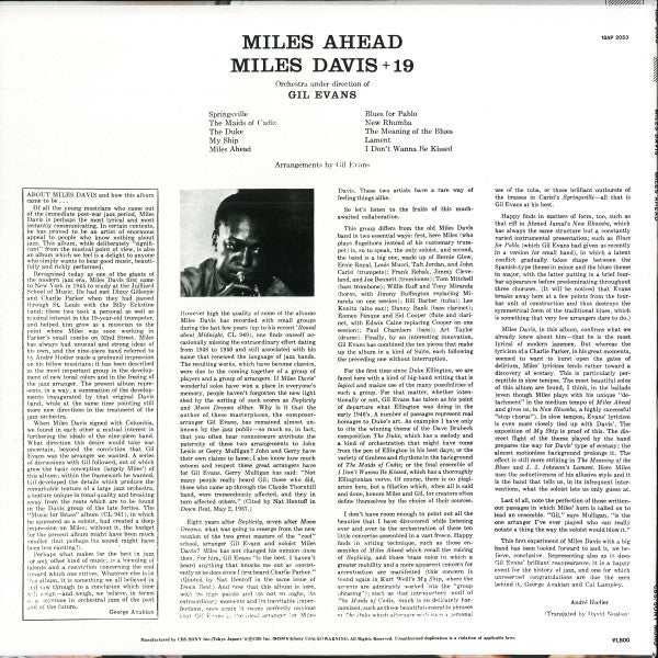 Master Release: Miles Ahead by Miles Davis + 19