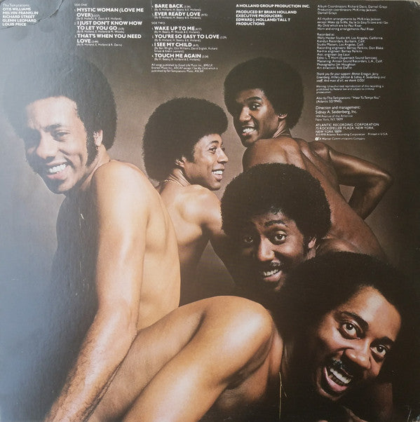 Master Release: Bare Back by The Temptations