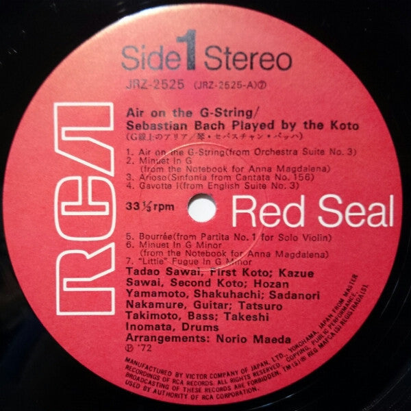 Air On The G-String Sebastian Bach Played By The Koto