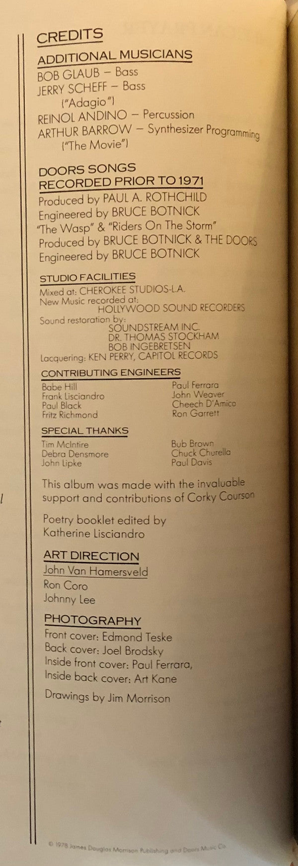 An American Prayer