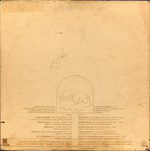 Release: Revolución-Vinyl-US-1971-KS 3640, KS-3640-1516643