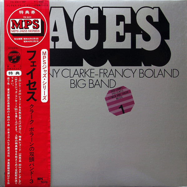 Master Release: Faces (17 Men And Their Music) by Clarke-Boland Big Band