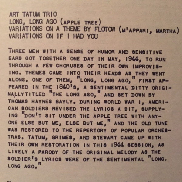 Footnotes To Jazz Vol. 2: Rehearsal