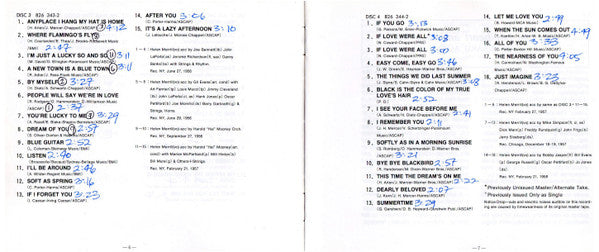 The Complete Helen Merrill On Mercury