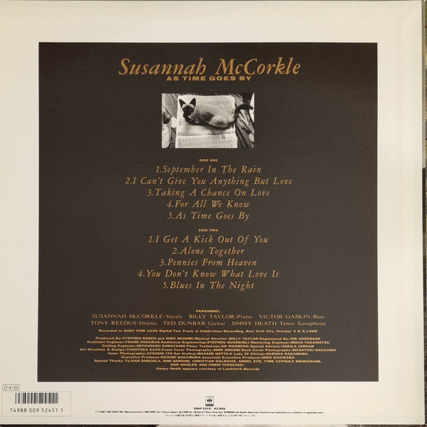Release: As Time Goes By-Vinyl-Japan-1987-28AP 3315-5475958