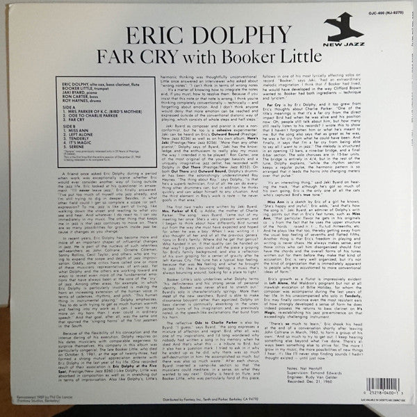 Release: Far Cry-Vinyl-US-1989-OJC-400, NJ-8270-1597060