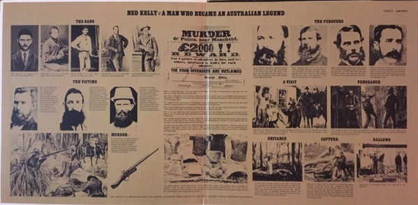 Release: Mick Jagger As "Ned Kelly" - Original Motion Picture Score-Vinyl-US-1970-UAS 5213-7186555