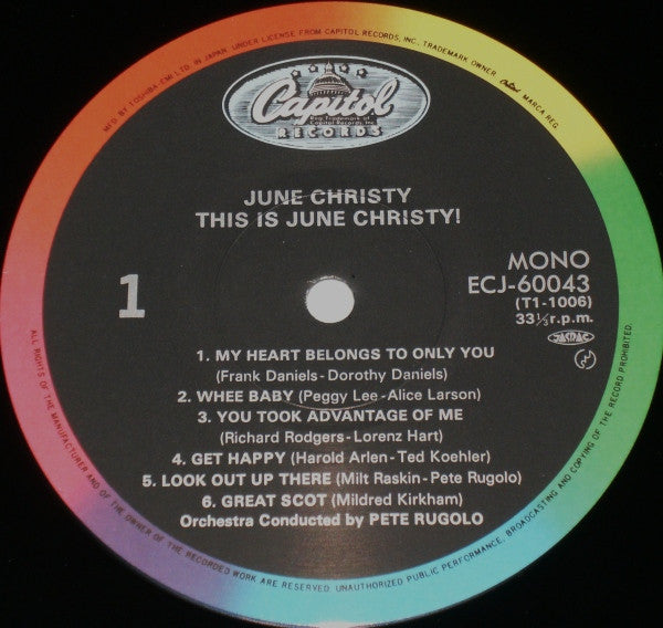 This Is June Christy!