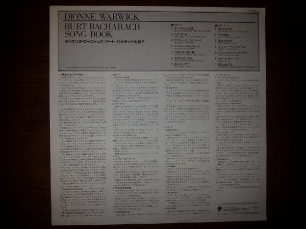 Burt Bacharach Song Book