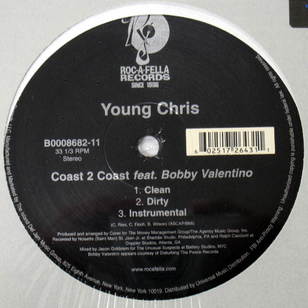 Release: Coast To Coast-Vinyl-US-2007-B0008682-11-2196620