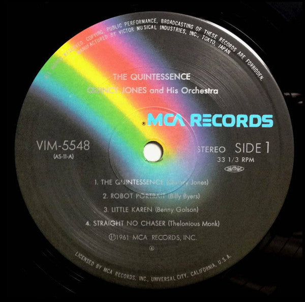 Release: The Quintessence-Vinyl-Japan-1979-VIM-5548-7686847