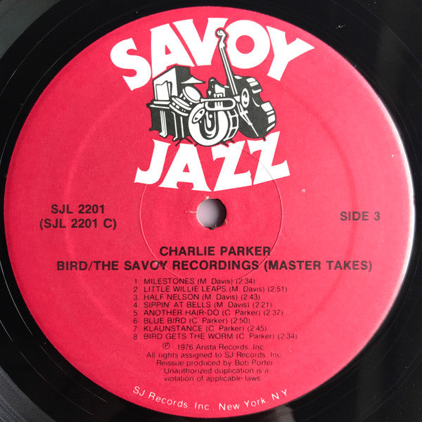 Bird / The Savoy Recordings (Master Takes)