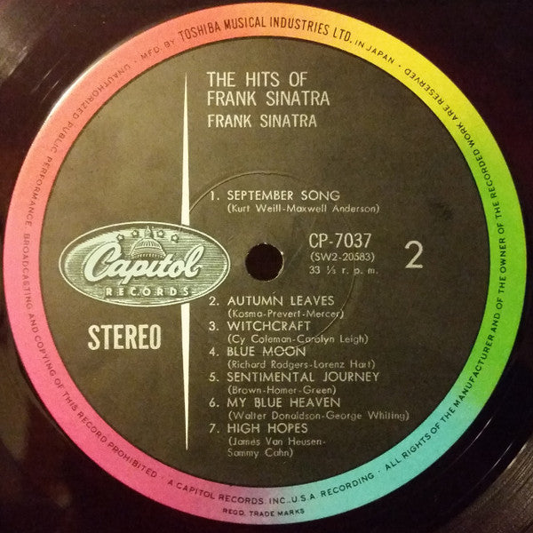 The Hits Of Frank Sinatra