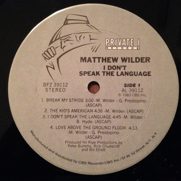 I Don't Speak The Language