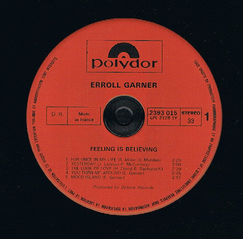 Release: Feeling Is Believing-Vinyl-France-1970-2393 015-5216642