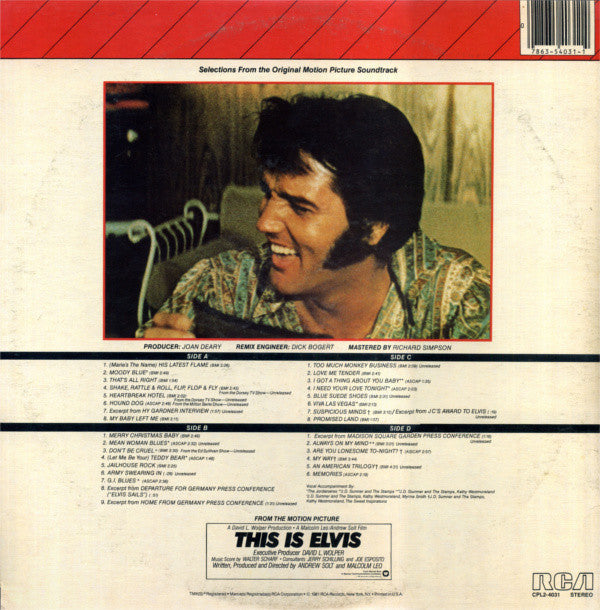 Release: This Is Elvis-Vinyl-US-1981-CPL2-4031-4694180