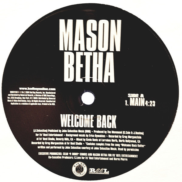 Master Release: Welcome Back by Mase