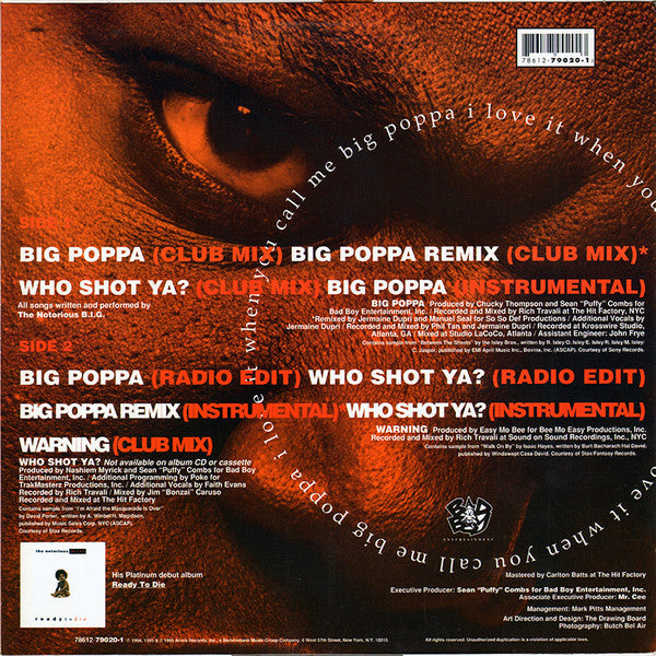 Master Release: Big Poppa (Remix) by Notorious B.I.G.