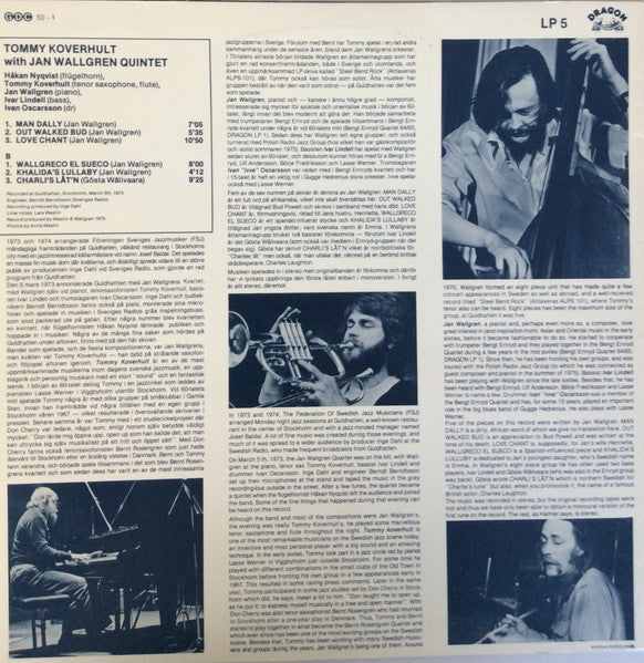 Release: Unknown Release-Vinyl-Sweden-1975-LP 5-3411710