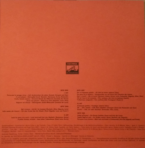 Donizetti - Lucia Di Lammermoor