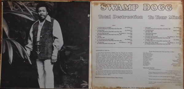 Master Release: Total Destruction To Your Mind by Swamp Dogg