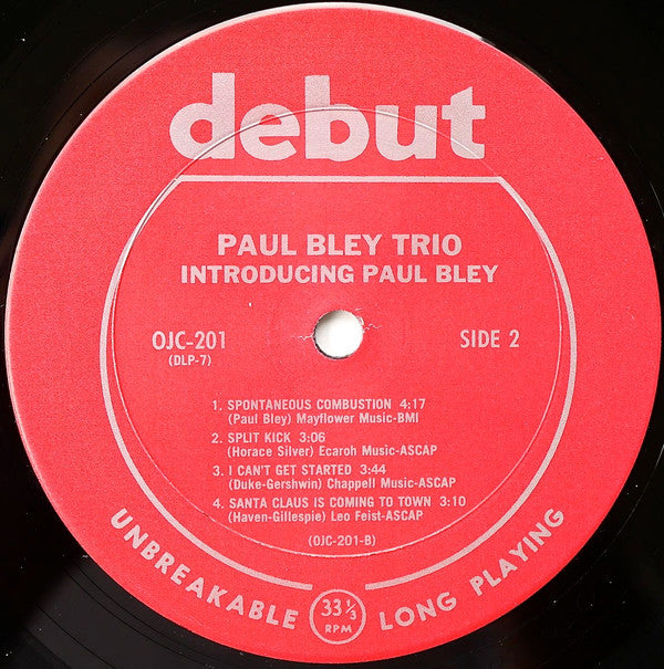 Introducing Paul Bley