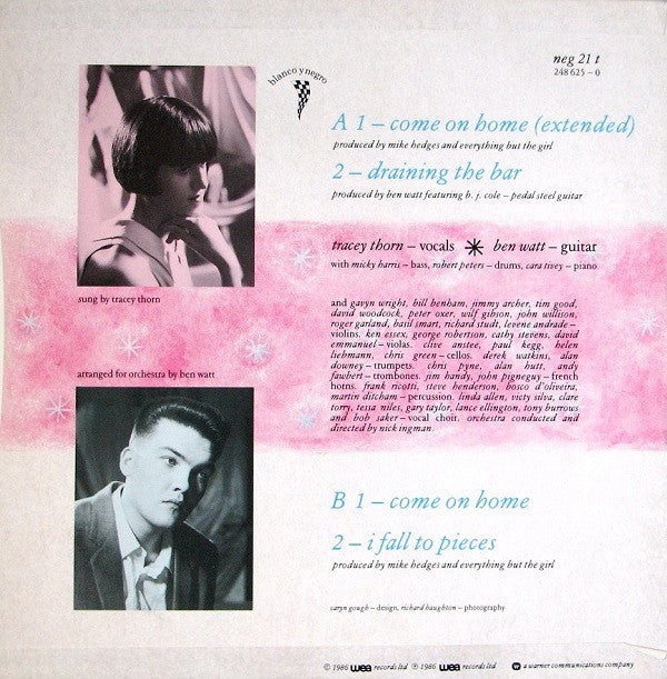 Release: Come On Home-Vinyl-Europe-1986-neg 21 t, NEG 21(T), 248 625-0, 248625-0-1275528