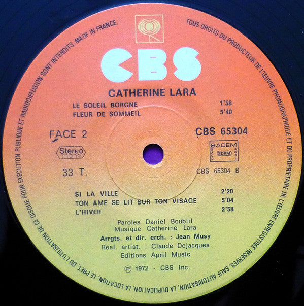 Catherine Lara