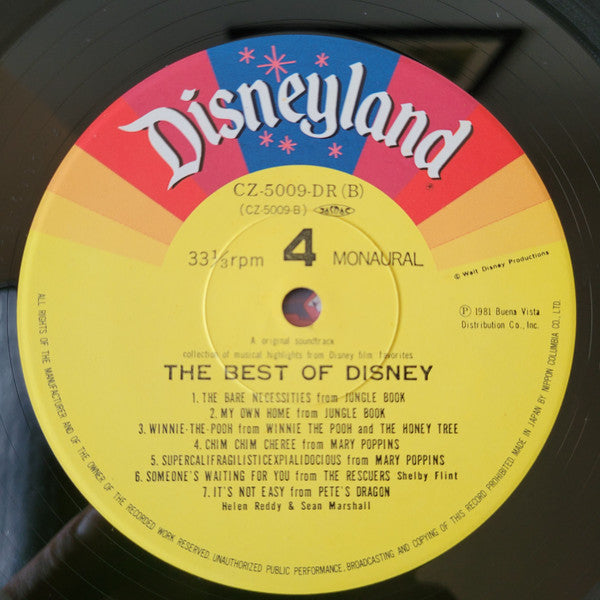 The Best Of Disney - Original Soundtrack - A Collection Of Musical Highlights From Disney Film Favorites