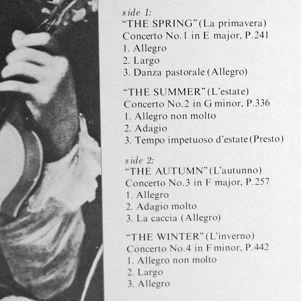 Vivaldi The Four Seasons = の四季