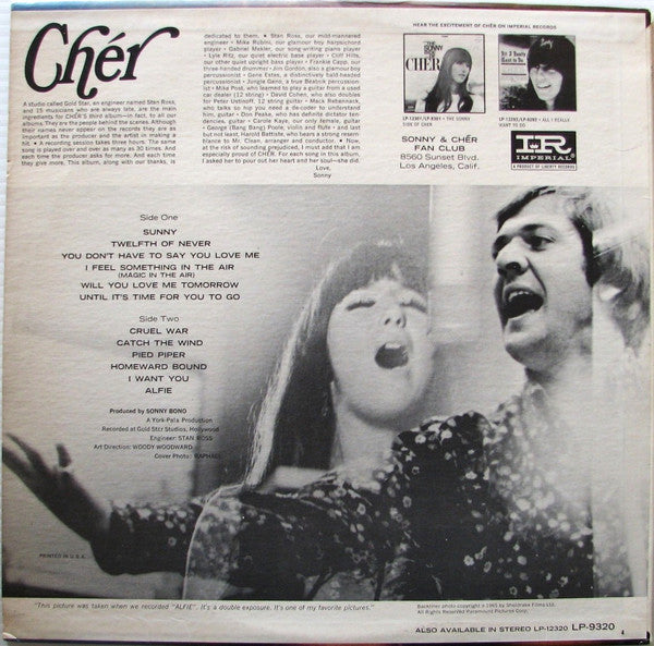 Release: Chér-Vinyl-US-1966-LP-9320-2047333